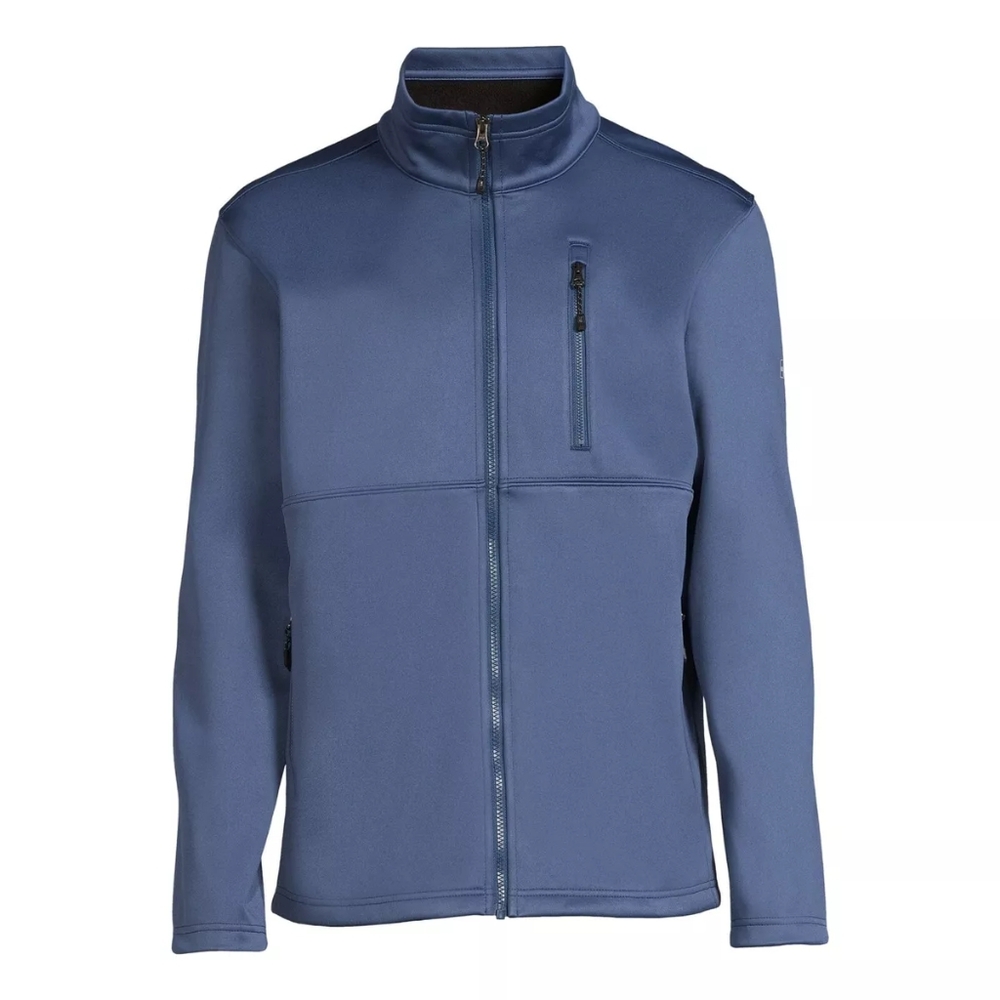 NWOT Swiss Tech Men's Softshell Jacket Size XL Style # SM47502Y Blue Indigo